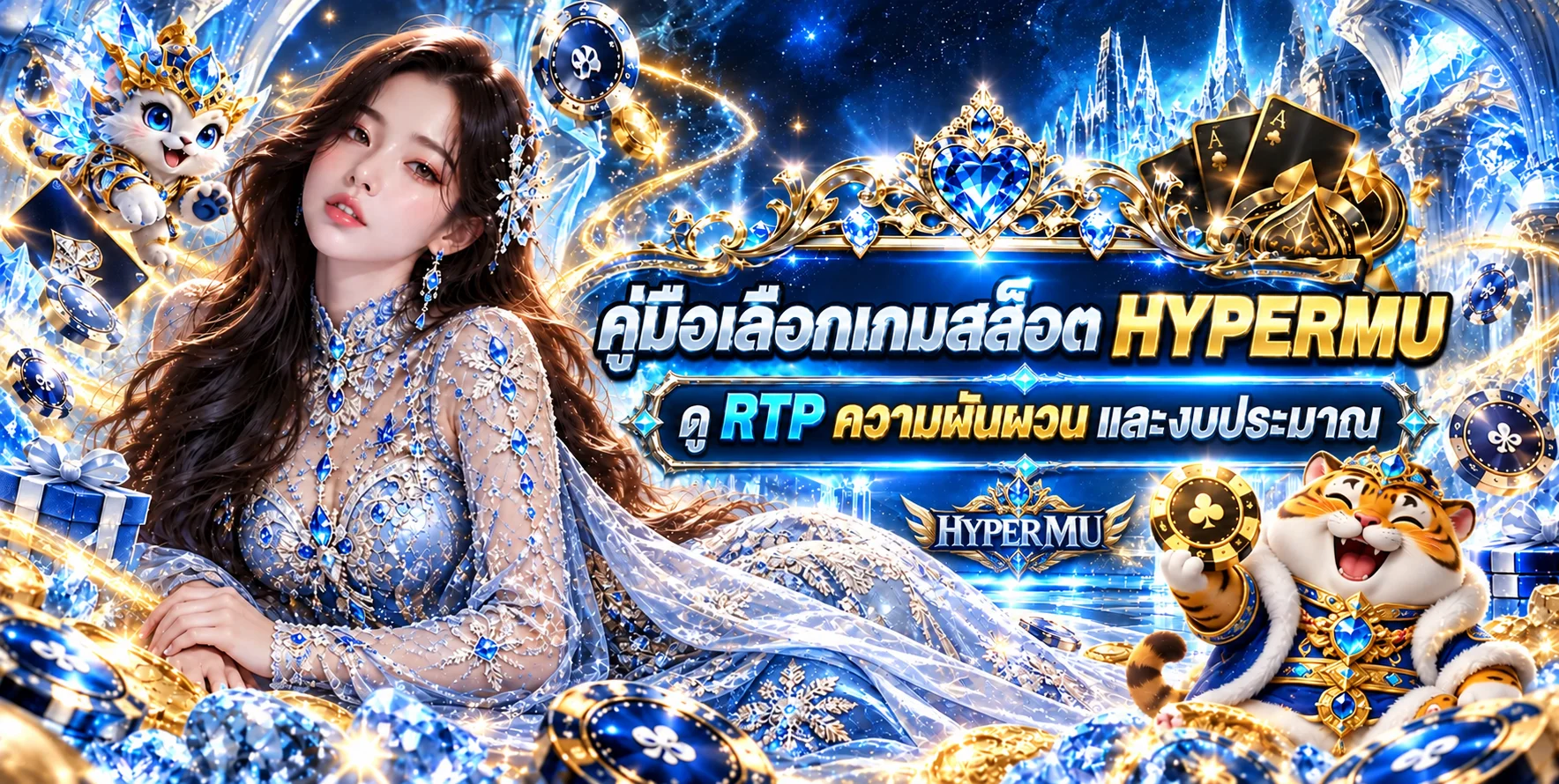 คู่มือเลือกเกมสล็อต HYPERMU อ่าน RTP ความผันผวน และงบ